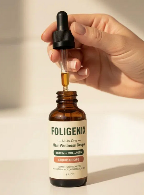 Foligenix close up dropper