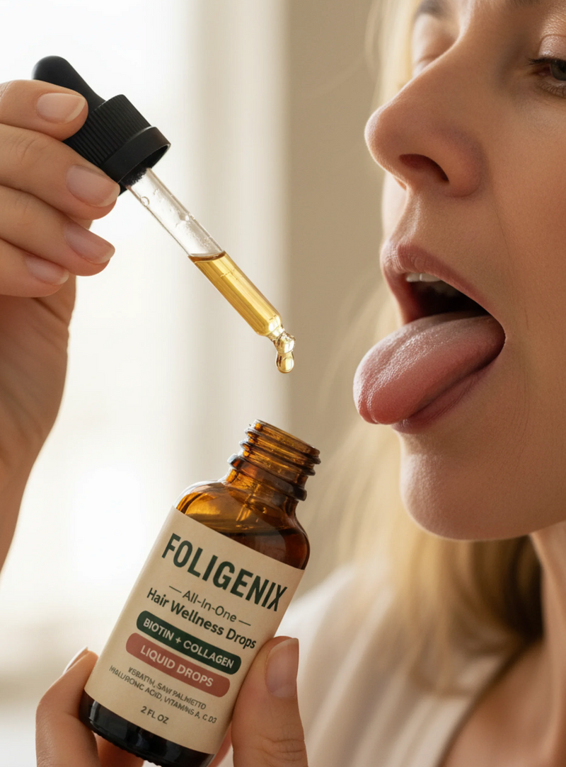 4. Sublingual delivery means it actually absorbs — what most hair products completely ignore.