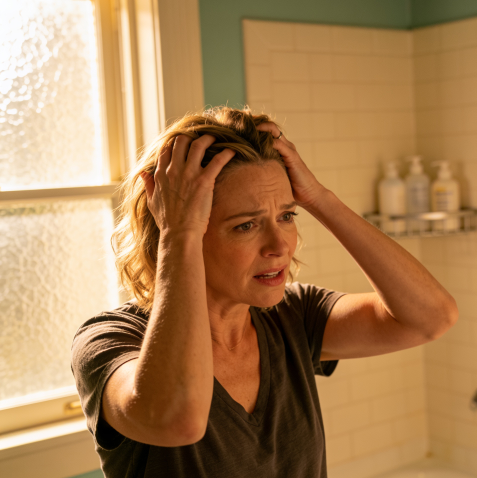 1. They realised the thinning wasn't about shampoo. It was about what menopause did to their hormones.